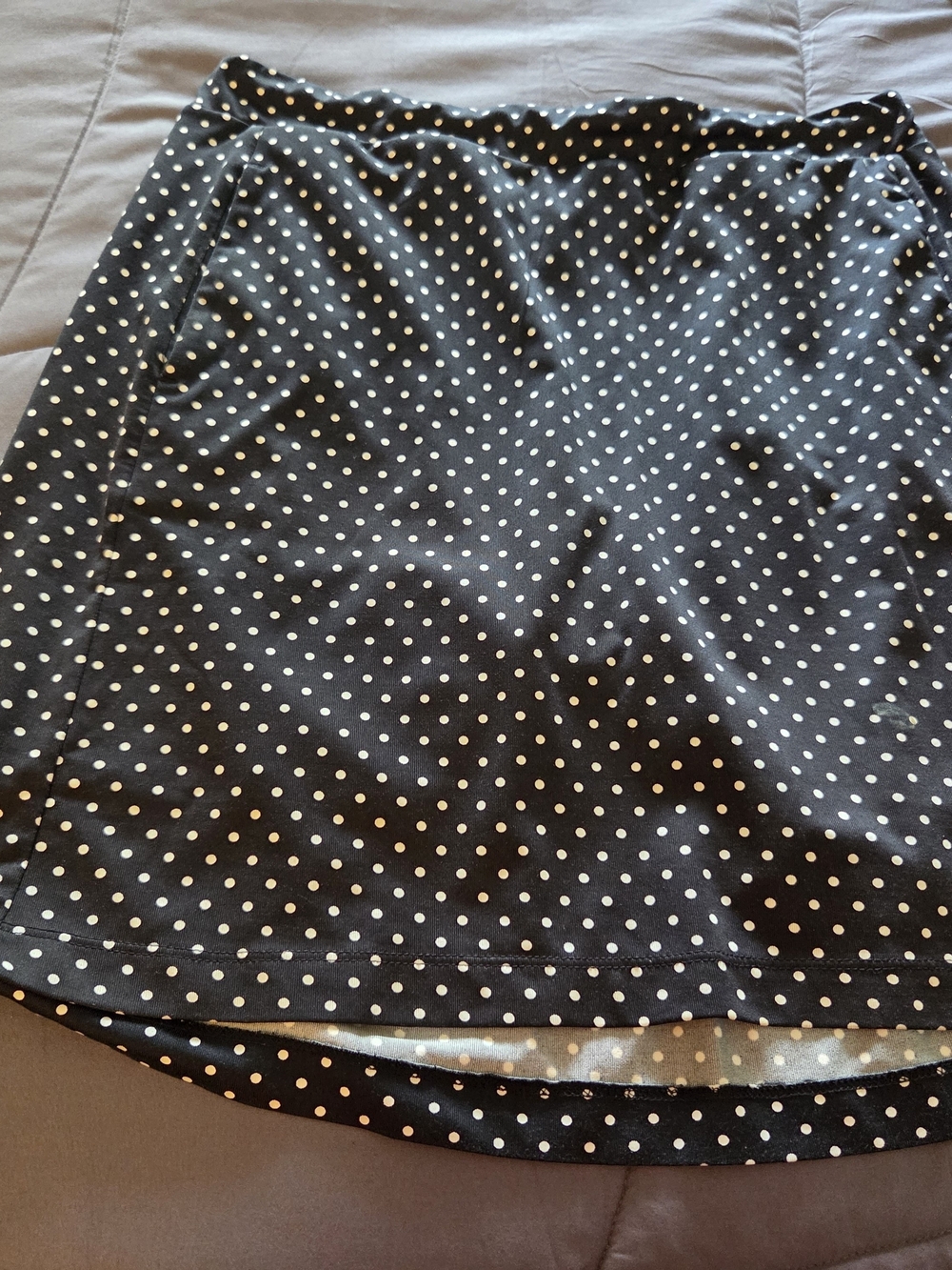 Tail White Label Black & White Polka Dot Women's Skort